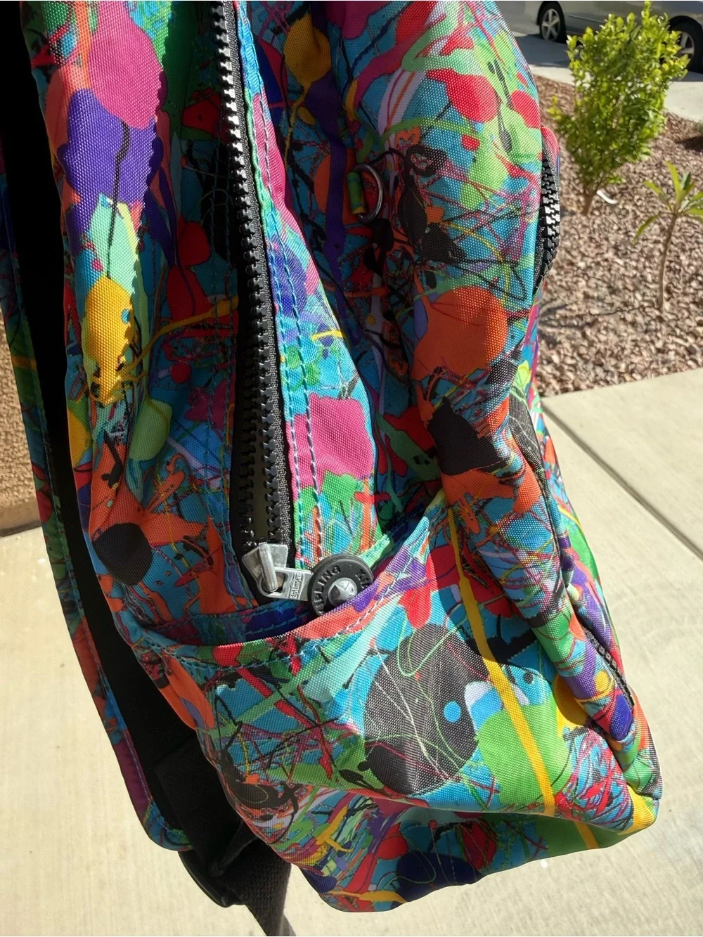 Kipling art party hike backpack
